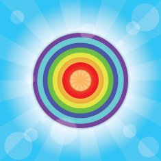 Abstract rainbow background N2