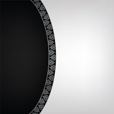 silver border
