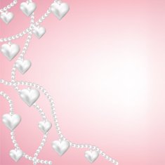 heart pearl necklace