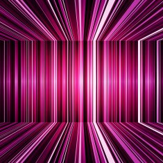 Abstract purple warped stripes background