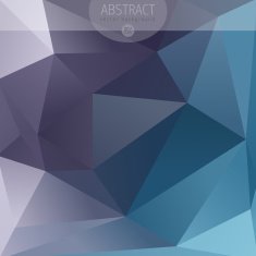 Mosaic triangle background N14