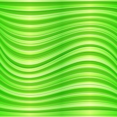 Green vector wavy abstract background