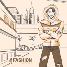 Series Urban fashion Autumn winter N7