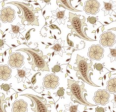 Flowers Vector Beautiful background with a flower ornament N9