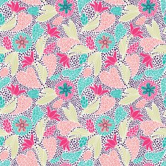 Romantic floral pattern N4