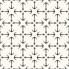 Vector seamless retro pattern N14