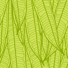 Seamless natural pattern with long leaves N4