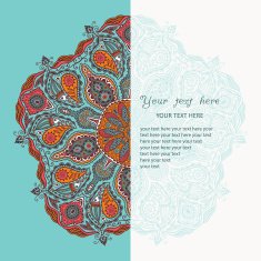 Vintage invitation card N81