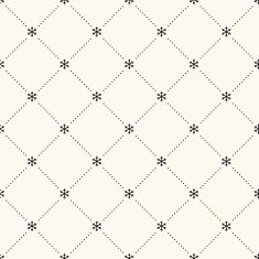 Vector seamless winter retro pattern N3