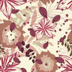 Seamless Floral Pattern N731