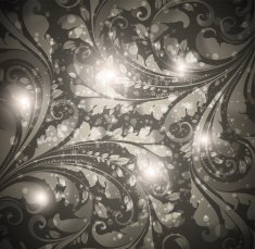 Floral Retro Background for Vintage Design N123