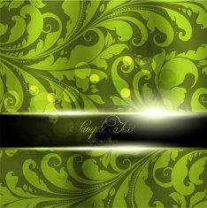 Floral Retro Background for Vintage Design N144