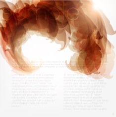 Floral Retro Background for Vintage Design N165