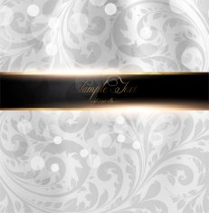 Floral Retro Background for Vintage Design N205