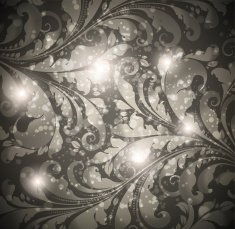 Floral Retro Background for Vintage Design N211