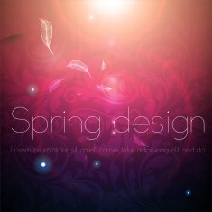 Floral Retro Background for Vintage Design N220