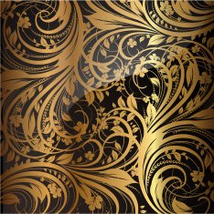 Floral Retro Background for Vintage Design N239