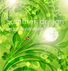 Floral Retro Background for Vintage Design N291