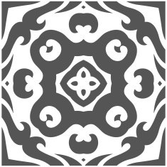 Abstract Seamless Pattern in Mehndi Style