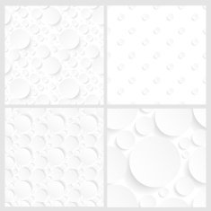 seamless background with white circles N4