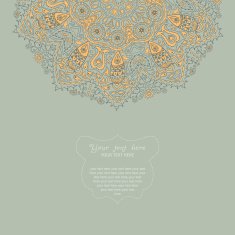 Vintage invitation card N86