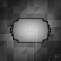 Retro frame on old grunge background N3