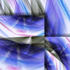 Abstract pattern of lines N96