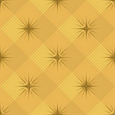 Seamless pattern stars and checkered