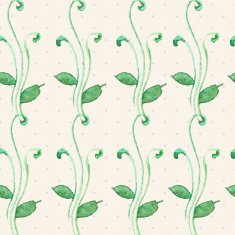 floral seamless texture of watercolor N6