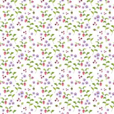floral seamless texture of watercolor N8