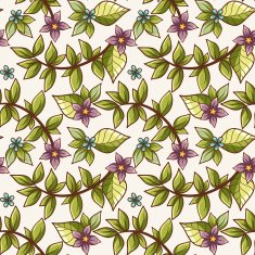 Seamless Floral Pattern N733