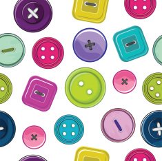 Cloth bottons pattern