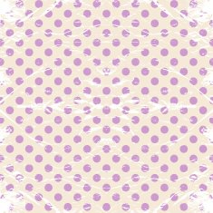 Vintage polka dots rumpled