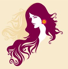 Beautiful Woman Silhouette N26