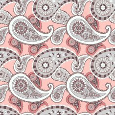 seamless pattern paisley N3