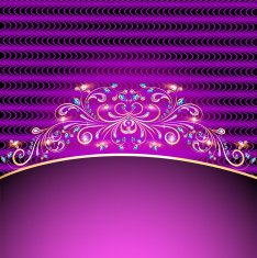 illustration background with jewels
