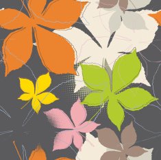 Leaves seamless pattern N8