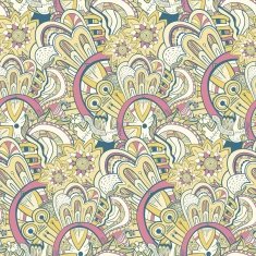 Seamless abstract hand-drawn pattern steampunk background N3