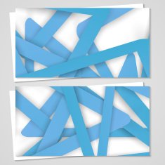 Vector business-card set for your design N91