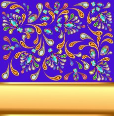 Background with precious stones N4