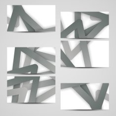 Vector business-card set for your design N92