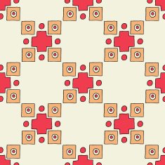 Seamless Geometric Pattern N85