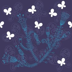 ornate floral seamless texture N26