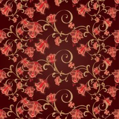 classical floral seamless