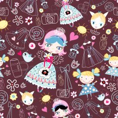 texture trendy little girls