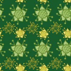 Seamless floral background N190