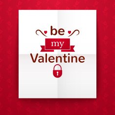Valentine's Day typography vector illustration N19