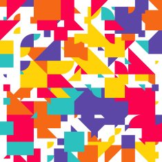 Seamless geometric vintage pattern With triangles N6