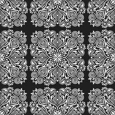 Seamless background with abstract ethnic pattern N6