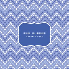 Vector purple drops chevron frame seamless pattern background